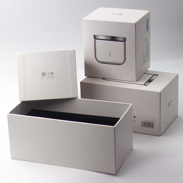 cajas redondas de papel maché
