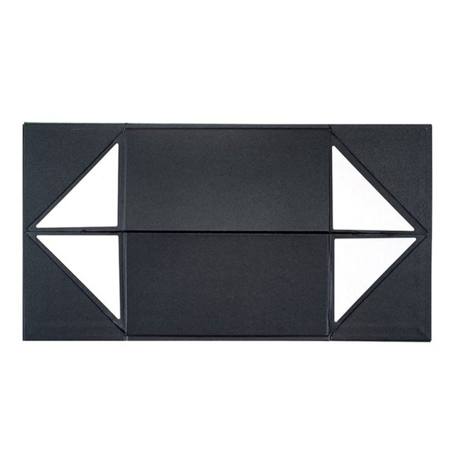 Caja de regalo de empaquetado de papel magnético de la caja de papel de la ropa del suéter de la solapa del imán de lujo con la cinta de seda