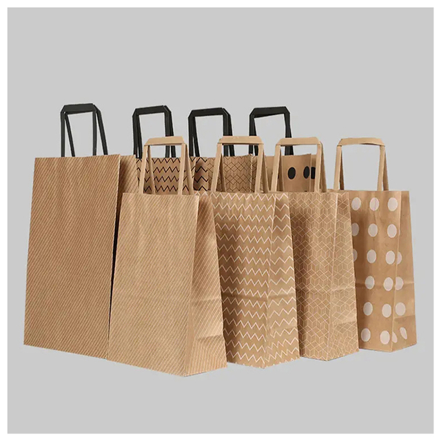 Bolsa de papel Kraft, bolso personalizado, bolsa para llevar personalizada para perros, embalaje de regalo, bolsa para tienda de ropa con logotipo