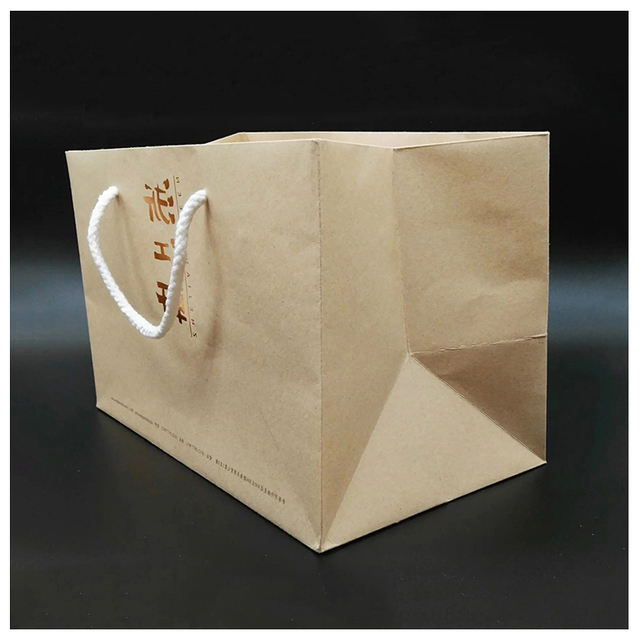 Bolsas de papel con asa plana, superventas, de alta calidad, con material de la mejor calidad, disponibles con personalizaciones