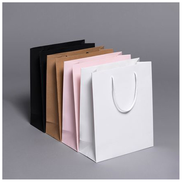Compras personalizadas a granel de regalo de diseño al por mayor que respiran en bolsas Gif para bolsa de papel de pan
