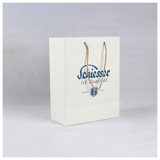 Bolsas de papel artesanales con mango reforzado, reciclables, ecológicas, con logotipo impreso, fondo sólido y duradero, bolsas de compras de papel Kraft marrón